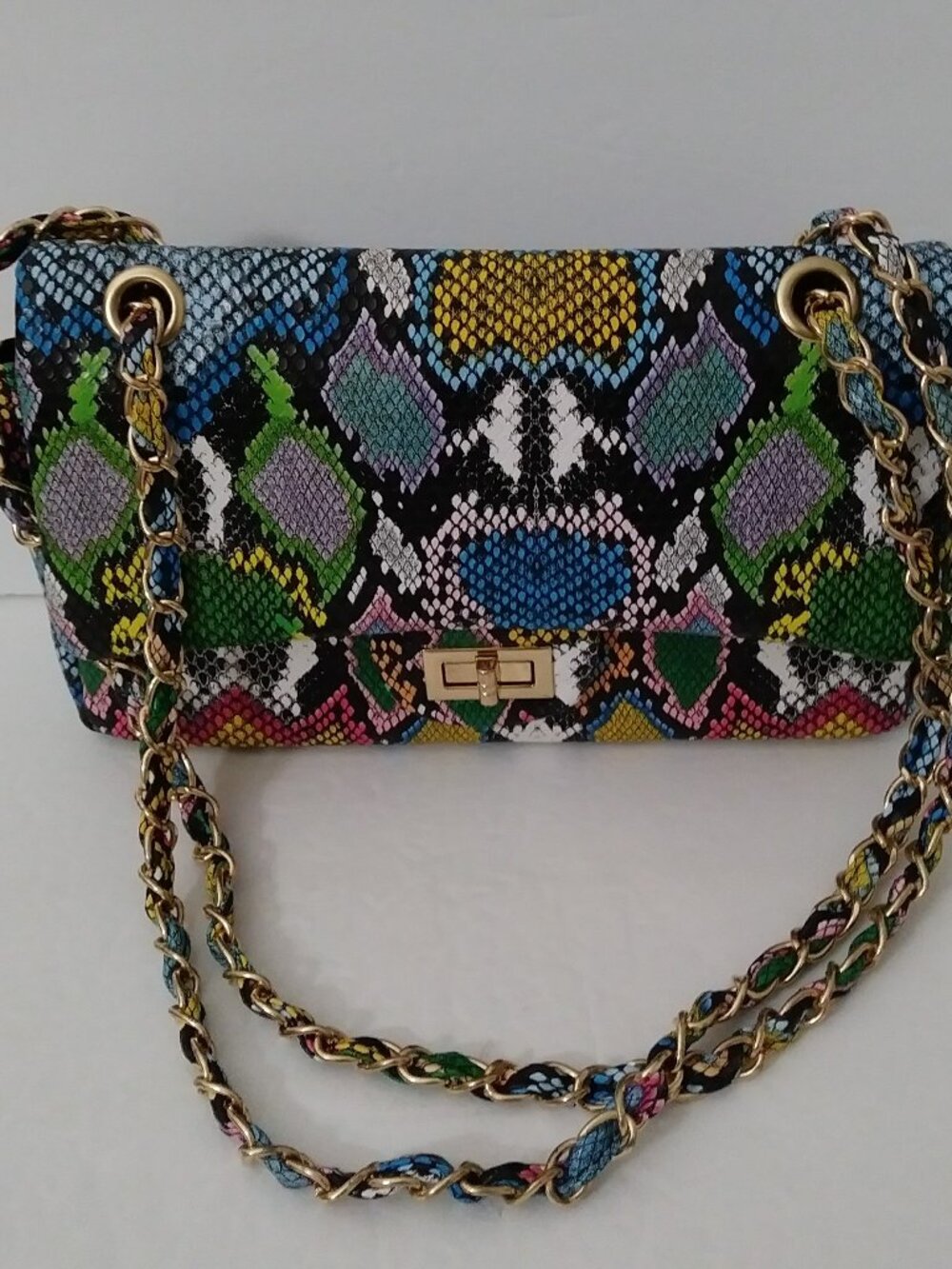 Fashion Nova Animal Print Multi-color Shoulder Bag